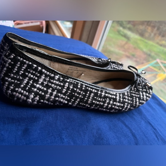 Y2K Preppy Tweed Flats by Bongo new condition - Picture 7 of 12